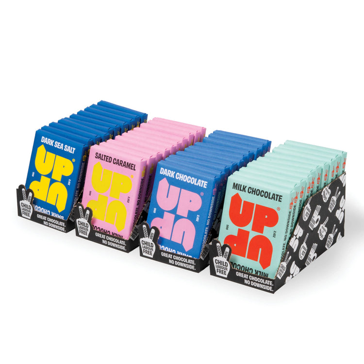 UP-UP Milk Chocolate Bar 60g | Ethical | High ROS