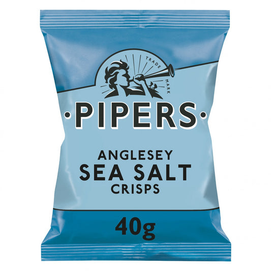 Pipers Anglesey Sea Salt Crisps 40g
