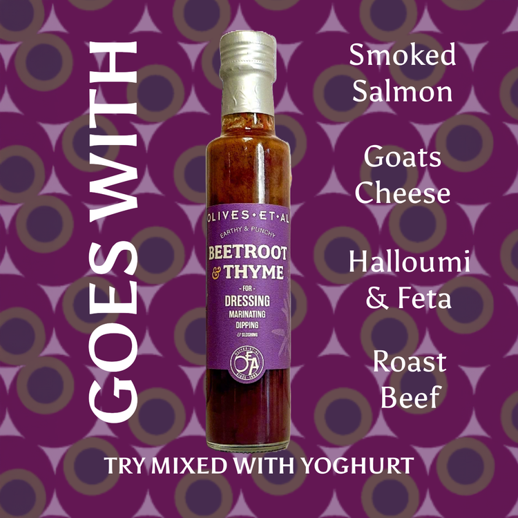 Punchy Beetroot & Thyme Dressing & Marinade