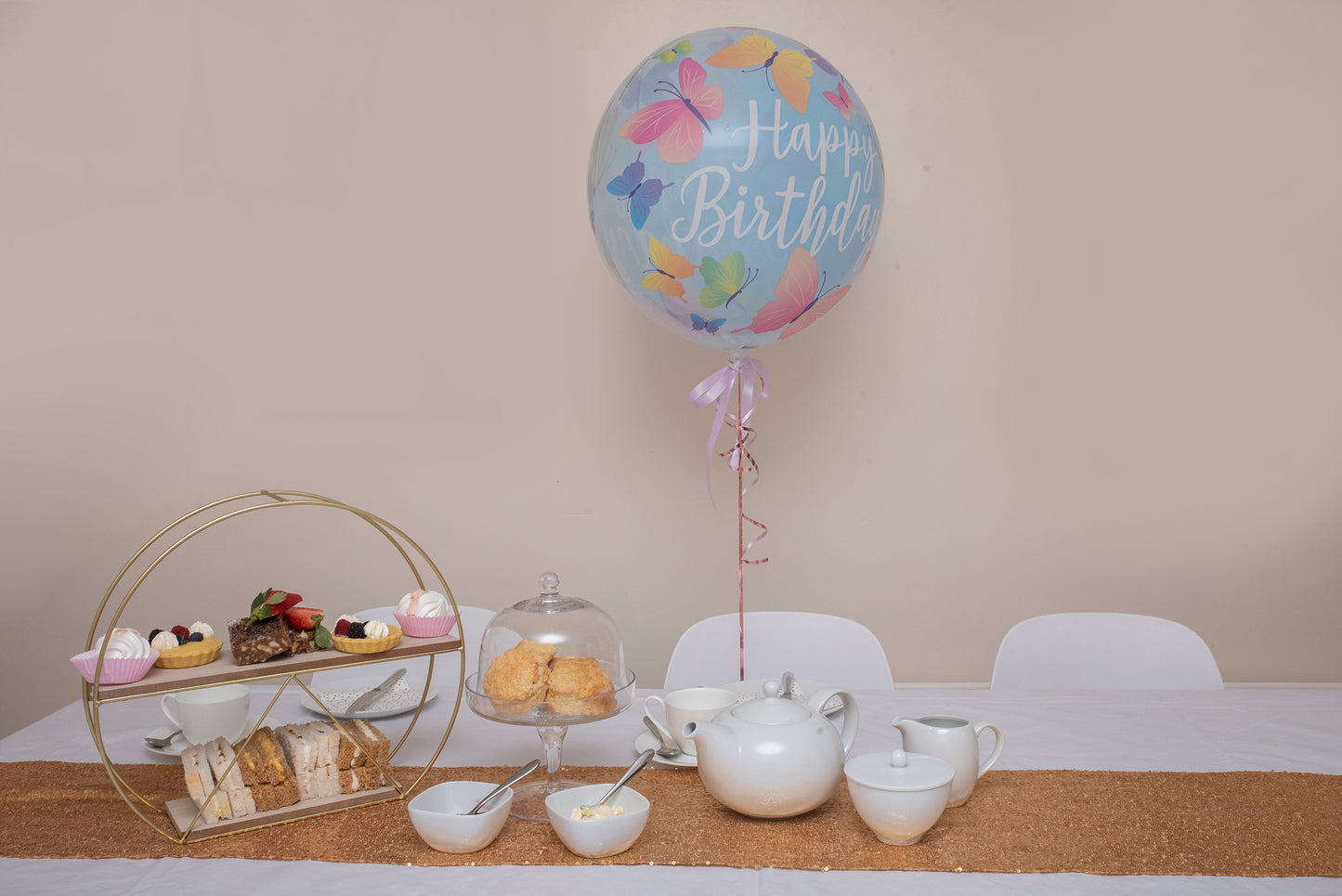Modern Afternoon Tea Home Set-Up