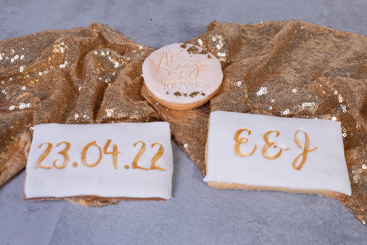 Personalised Wedding Favours Biscuits