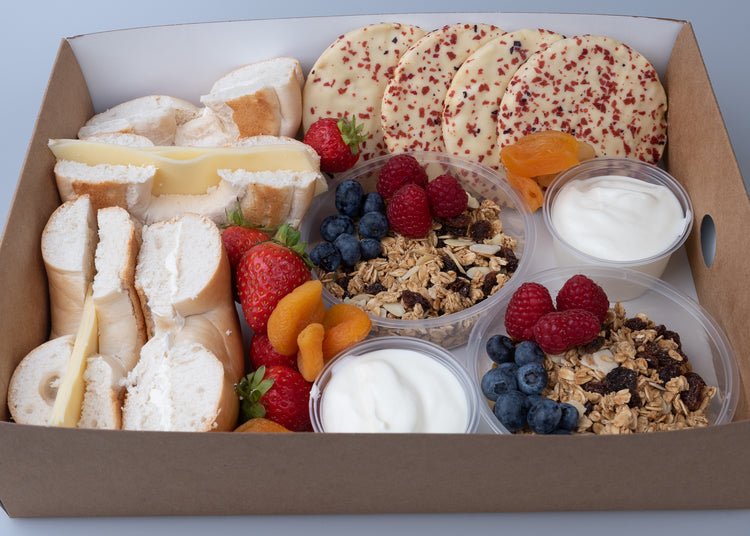 The Savoury Brunch Box - Vegetarian - Grazing Box for 2